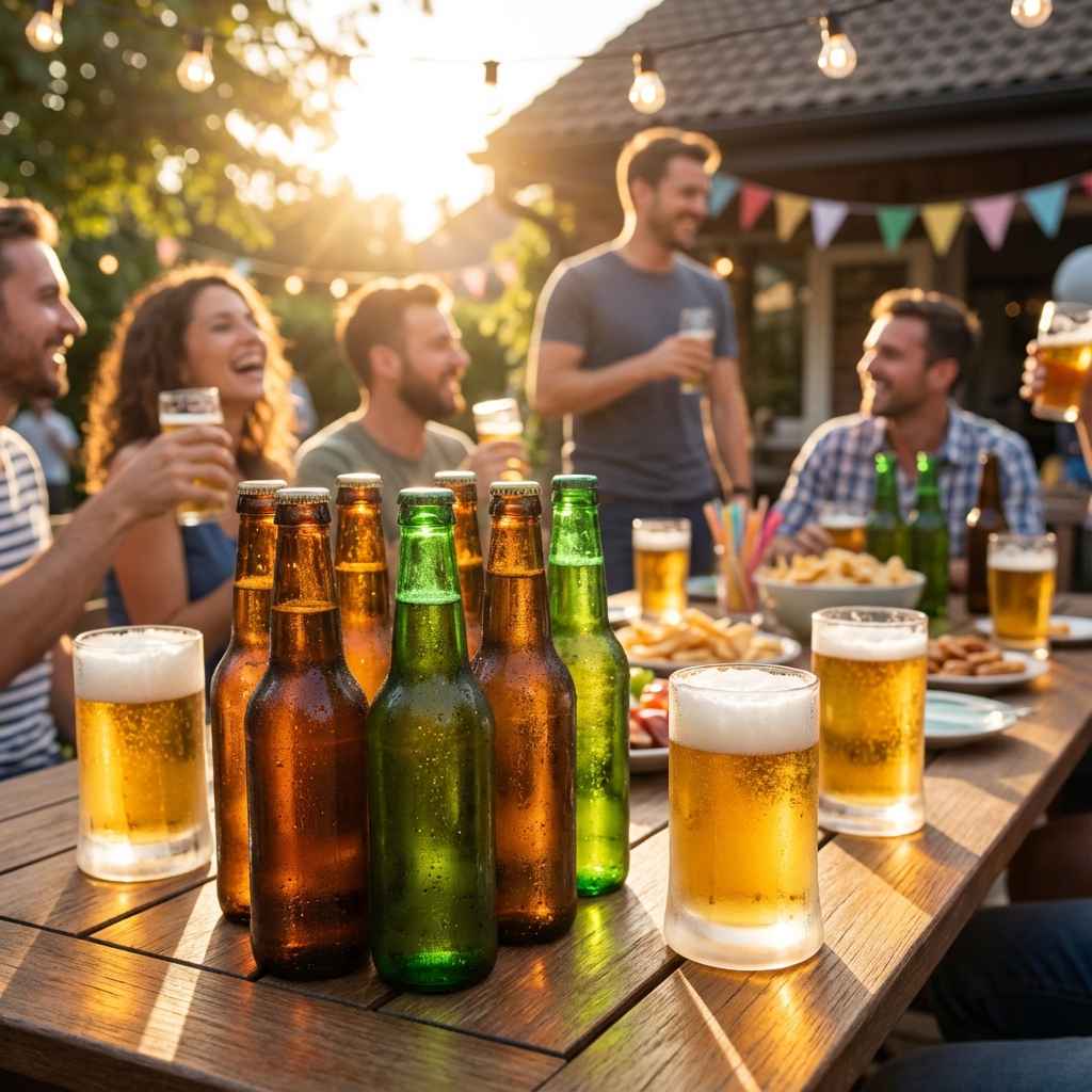 Hosting a party? Calculate exactly how many beers to buy based on your guest count and party duration. Avoid running dry!