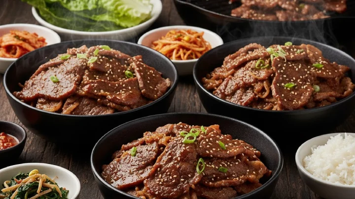 bulgogi prepared for serving