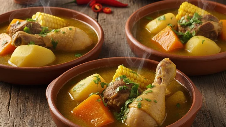 cazuela prepared for serving