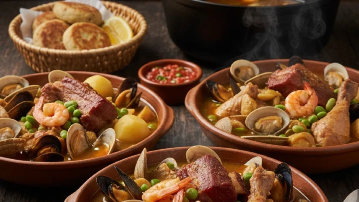 curanto prepared for serving