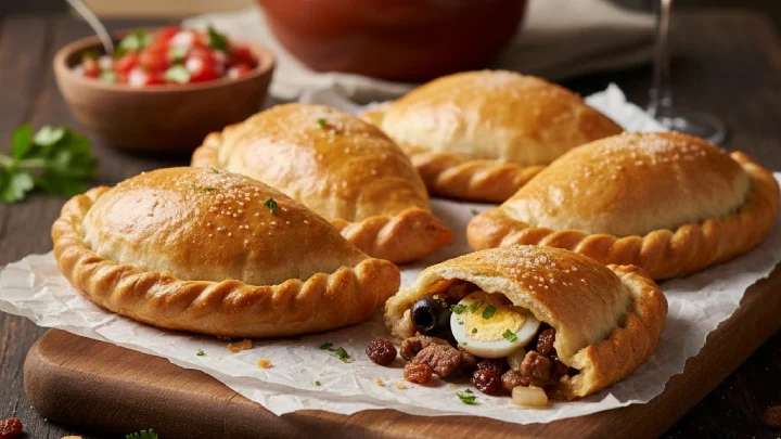 empanadas-chilenas prepared for serving