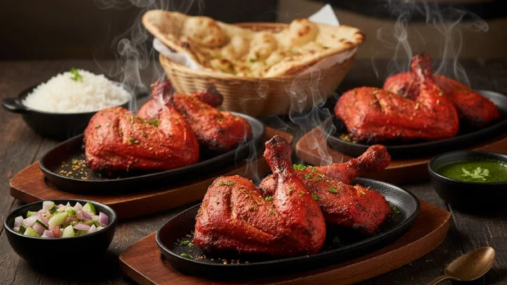 Calculate perfect portions of authentic Tandoori Chicken. Master India's iconic smoky, spiced chicken with yogurt marinade and vibrant tandoor flavors!